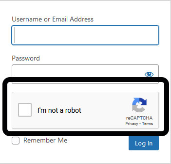 google recaptcha in wordpress login page